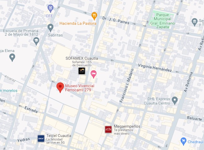 Gran Museo Vivencial 279 Cuautla GoogleMaps - Carbaxtravel